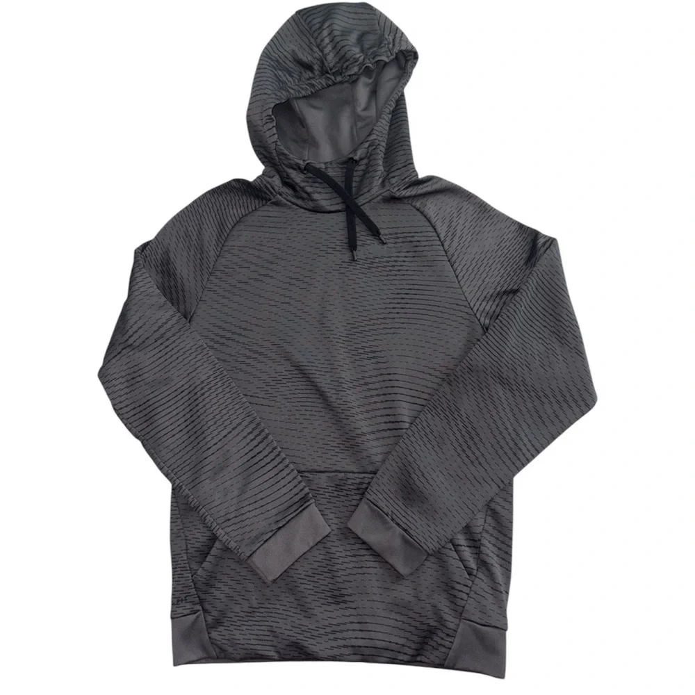 Men’s Nike Dri Fit Hoodie Grey Black